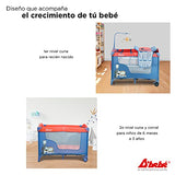 D'bebé Corral Cuna Dreams color Azul