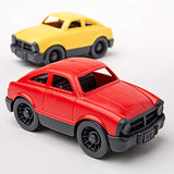 Green Toys, Juguete para Bañera con Mini Carros, Azul/Blanco