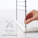 Organizador de caja de gabinete, estante ajustable para cocina y despensa para envoltura de plástico y almacenamiento de aluminio, mediano