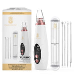 Turbo Removedor De Espinillas Limpiador Poros, Tecnología más nueva 6 sondas 3 niveles de succión Eliminación de espinillas Máquina limpiadora de piel de succión fuerte con el Kit Removedor de Espinillas para Mujeres y Hombres removedor puntos negros, Acn
