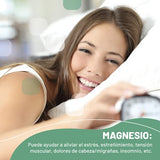 Rlx Slm MagiMag Citrato de Magnesio en polvo sin azúcar para tomar con agua fría o caliente - 250 g