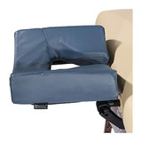 Almohada ergonómica para el reposacabezas de espuma viscoelástica, color azul real