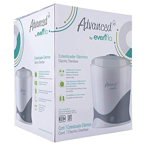 esterilizador de biberones evenflo ▷ Advanced by Evenflo Esterilizador Eléctrico para biberones y accesor – (Soluciones Naturales) Bálsamos de Benjuí
