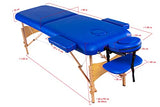 Cama Camilla para Masajes Mesa para Tatuar Portatil 250 Kilos Plegable Profesional Tatto Masaje Camillas con Estuche Bolsa Transportadora Azul