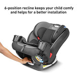 Graco TriRide 3 en 1 Asiento de coche | 3 modos de uso desde la parte trasera hasta el asiento de coche Highback, Clybourne