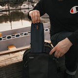 ▶ Botella de Agua Flexible - con mosquetón, 0.70 litros (23 onzas) - Paquete de 2 - Azul Noche