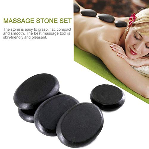 Juego de piedras de masaje profesional para masaje con piedras calientes y masaje de gemas, kit de calentador portátil para spas, terapia de masaje, relajación