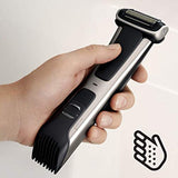 Philips Norelco BG7040/42 Bodygroom Series 7000 - Afeitadora de cuerpo a prueba de ducha con funda y cabezal de repuesto