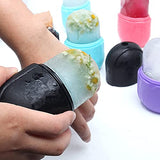 Rcool Rodillo facial de hielo 2021 y Gua Sha, masajeador facial, rodillo de hielo de belleza facial, herramientas para el cuidado de la piel, productos para el cuidado de la piel, para cara y ojos, eliminar líneas finas, reducir los poros, reducir el acné