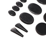 Piedra Caliente para Masajes, Alisar Superficies Piedra de Masaje de Diferentes Formas para el Cuidado en el Hogar para Atletas (110 V Enchufe de EE. UU.)
