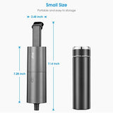 Brigii Mini aspiradora, pequeña aspiradora de mano inalámbrica recargable por USB, quitapolvo y soplador 2 en 1, fácil de limpiar, computadora, teclado, cajón, interior del coche y otras grietas, espacios pequeños-Y120