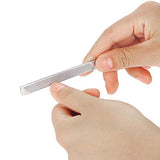 ▶ Lima de Uñas Acero Inoxidable Punta de Dedo de Metal Cutícula Alicate Cortador de Uñas Alicates Tijeras Herramienta de Manicura Para Manicura Pedicura 5 Piezas