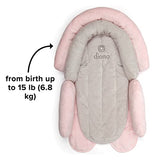Diono Cuddle Soft Funda de protección Negro, Gris/rosado, Gray/Pink