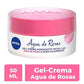 Nivea Gel Crema Facial Hidratante con Agua De Rosas y Ácido Hialurónico, hidratación intensiva 48 horas, 50 ml
