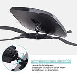 Espejo Retrovisor de Bebé para Auto,Rotación de 360 Grados Espejo de Observación para Bebés/Espejo de seguridad para pasajeros,Panorama claro,Ajustable