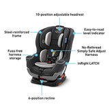 Graco Extend2Fit Asiento de Coche Rojo (Redmon)