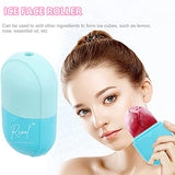 Rcool Rodillo facial de hielo 2021 y Gua Sha, masajeador facial, rodillo de hielo de belleza facial, herramientas para el cuidado de la piel, productos para el cuidado de la piel, para cara y ojos, eliminar líneas finas, reducir los poros, reducir el acné