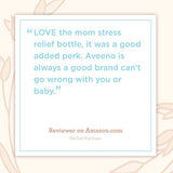 Aveeno Baby Daily Bathtime Solutions Gift Set to Nourish Skin for Baby and Mom, 4 items