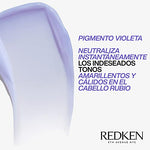 Redken Acondicionador Matizador Morado para Cabello Rubio 300Ml Color Extend Blondage