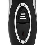 Timco BSK-9310 Rasuradora Eléctrica Recargable de 3 Cabezas Flotantes Independientes, Corta Patillas Desplegable, Negro