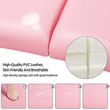 Cama de masaje con 2 alturas plegables y ajustable, color negro