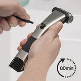 Philips Norelco BG7040/42 Bodygroom Series 7000 - Afeitadora de cuerpo a prueba de ducha con funda y cabezal de repuesto
