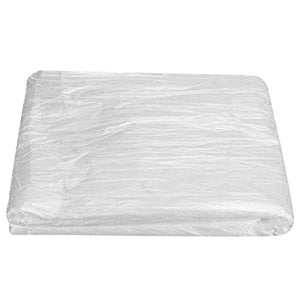 Funda desechable para cama de masaje, 100 unidades, desechable, sábana de mesa de masaje, sábanas de cama de spa, película encerada para salón, protector de muebles de sofá, cubierta de plástico para sofá (tamaño: 120 x 200 cm)