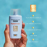 ISDIN Fotoprotector Fusion Water SPF 50, Protector Solar Facial de fase acuosa para uso diario, Textura ultra ligera, 50 ml