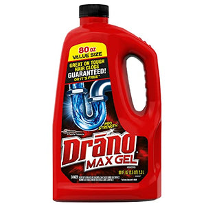 DRANO Destapa Tubería Gel, 2.3 L, 1 Cuenta