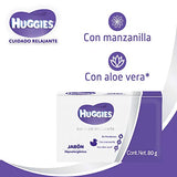 ▶ Huggies Cuidado Relajante, Pack con Jabón para bebé, shampoo para bebé y crema para bebé