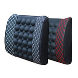 Masajeador Lumbar Eléctrico Soporte Lumbar para Asiento de Coche Driver Masaje Masaje de Soporte Lumbar Masaje Almohada Masaje Atrás Cojín