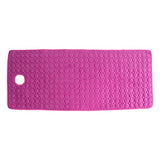 Colchón de Cama de Masaje de Salón de Belleza, Colchón de Cama de Salón de Belleza, Cojín de Cama de Masaje de Spa de Prevención de Deslizamiento Grueso con Agujero Púrpura