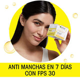 Garnier Skin Naturals Face Express aclara crema hidratante tono uniforme con fps 30