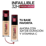 L'Oréal Paris Base de maquillaje Infallible Golden 200 30ml