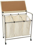 Honey-Can-Do SRT-01196 Rolling Ironing and Sorter Combo Laundry Center
