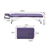 Cama de Masaje, de Aluminio Ligero de Belleza Tatuaje Cama del Balneario Portátil Acupuntura Cama Mesa de Masaje (Color : Style2)