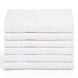Toallas de baño, Blancas, Toallas de 25 x 50 Pulgadas para Piscina, SPA y Gimnasio, Ligeras y Altamente absorbentes, Toallas de Secado rápido, 25 x 50 Pulgadas