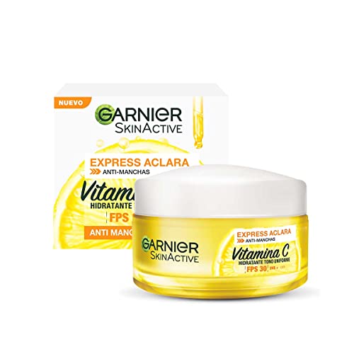 Garnier Skin Naturals Face Express aclara crema hidratante tono uniforme con fps 30