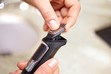 Philips Norelco Multigroomer - Recortadora todo en uno serie 3000, kit de aseo para hombre, 13 piezas, para barba, cara, nariz y oreja, recortadora de pelo y cortapelos sin necesidad de aceite de cuchilla, MG3750/60