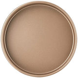 Molde redondo antiadherente de 22,8 cm para hornear de Chef's, color champán
