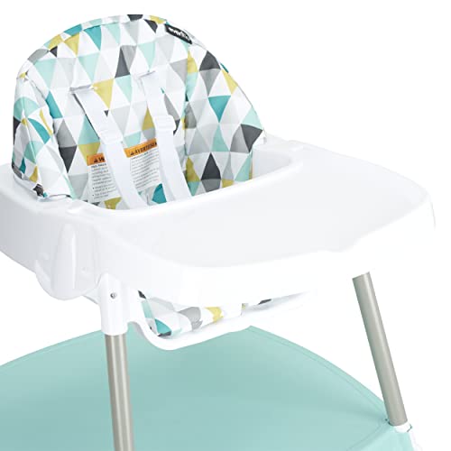 Evenflo 4-in-1 Eat & Grow Convertible High Chair, Prism
