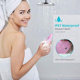 Cepillo de Limpieza Facial, Salandens Masajeador Facial y Dispositivo de Cuidado de la piel Antienvejecimiento Para Todos los Tipos de piel, IPX7 Resistente al Agua Silicona Limpieza Facial Dispositivo,Recargable a través USB