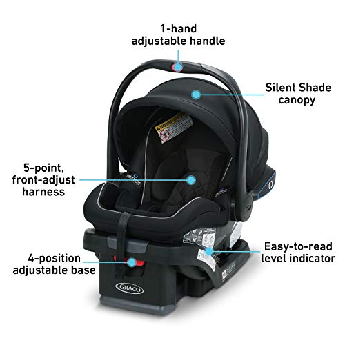 Graco SnugRide SnugLock 35 LX Infant Car Seat | Baby Car Seat Featuring TrueShield Side Impact Technology