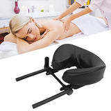 Almohada suave en forma de U de masaje, reposacabezas de cama de masaje, plataforma de reposacabezas de mesa de cama de masaje de salón de almohada