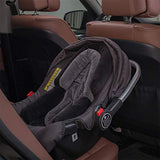 (Black Gray) - COOLBEBE Upgraded 3-in-1 Baby Head Neck Body Support Pillow for Newborn Infant Toddler - Extra Soft Car Seat Insert Cushion Pad, Perfect for Carseats, Strollers, Swings