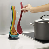 Juego de cucharones compactos para cocina, multicolor, 5 piezas