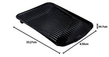 Rubbermaid - Tabla de Drenaje Universal, Negro, 1