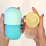 Rcool Rodillo facial de hielo 2021 y Gua Sha, masajeador facial, rodillo de hielo de belleza facial, herramientas para el cuidado de la piel, productos para el cuidado de la piel, para cara y ojos, eliminar líneas finas, reducir los poros, reducir el acné