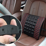 Masajeador Lumbar Eléctrico Soporte Lumbar para Asiento de Coche Driver Masaje Masaje de Soporte Lumbar Masaje Almohada Masaje Atrás Cojín