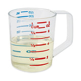 Rubbermaid Commercial Products  Vaso medidor, 1 taza, transparente, FG321000CLR
